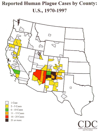 U.S. Plague Distribution